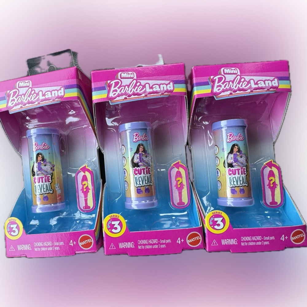 Mattel Barbieland Mini Doll surprise set of 3 NWT - Picture 2 of 5